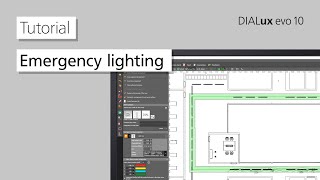 Tutorial Emergency lighting with DIALux evo 10 [upl. by Sumaes]