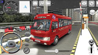 Minibus Cross The Toll To Enter New Vietnam City  Minibus Simulator Vietnam Android Gameplay [upl. by Rochette]