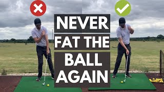 STOP HITTING BEHIND THE GOLF BALL  The best drill to stop the fat shot for good [upl. by Micah]