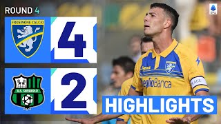 FrosinoneSassuolo 42  Sassuolo stunned by unreal comeback Goals amp Highlights  Serie A 202324 [upl. by Eidok]