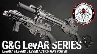 GampG LevAR Series Lever Action Gas Rifles  Review [upl. by Allecram]