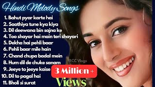 Hindi Melody Songs bollywood movies love hindi romantic song [upl. by Nosredna67]