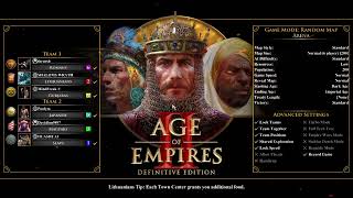 Age of Empires II  3 vs 3 Arena Elite Leitis Spam [upl. by Aldredge]