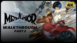 Metaphor ReFantazio Walkthrough Gameplay Part 2  Hard  Japanese Voice EN Sub  PS5 [upl. by Alrep]