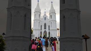 Original bell sound of Velankanni Church ⛪youtubeshorts velankannichurch shortvideo blessings [upl. by Kimitri61]