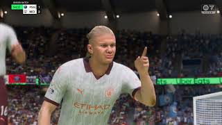 Man City Defeats PSG in Online FIFA 24  Epic Match Highlights FIFA24 ManCity PSG Gaming [upl. by Eardna]