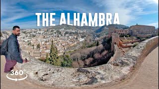 Escape Now The Alhambra in 360° VR  A Guided Journey Through Time in Islamic Spain [upl. by Ellesor386]