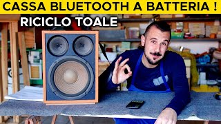 L’HO RESA BLUETOOTH e MOLTO più POTENTE La mia nuova cassa portatile a batteria [upl. by Suinuj]