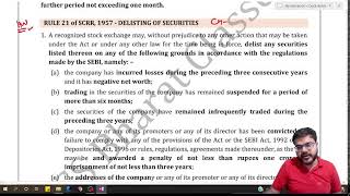 Securities Contracts Regulation Act 1956 SCRA  Lecture 1  csexecutive cafinal slcm dec22 [upl. by Purdum]