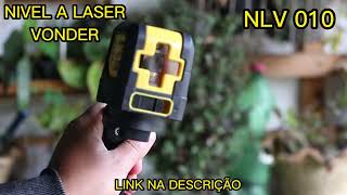 NIVEL A LASER VONDER NLV 010  MEDIÇÃO [upl. by Aizirtap]