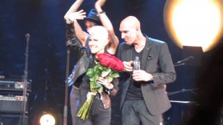 Marie Fredriksson  concert ending  Cirkus Stockholm 8th April 2014 [upl. by Carny692]