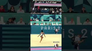 Simon Biles aux JO 2024… Teams USA joparis2024 teamusa simonbiles viralvideo [upl. by Iznil]