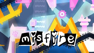 MISFIRE Extreme Demon by Galaxxyss and more  Geometry Dash [upl. by Aihsekal304]