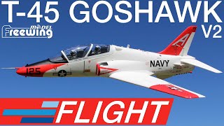 Freewing T45 Goshawk High Performance 90mm EDF Jet V2  Motion RC Flight [upl. by Nibas883]