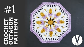 Crochet Octagon Pattern 1 [upl. by Urata]