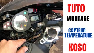 🔧COMMENT MONTER SON CAPTEUR KOSO 🔵 SUR MOTEUR AM6 [upl. by Ramon846]