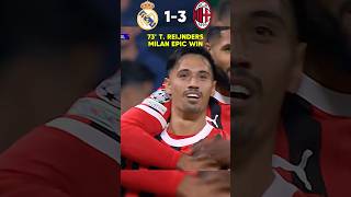 REAL  MILAN 13 • Il Milan Espugna il Bernabeu milan realmadrid leao [upl. by Odnalra]