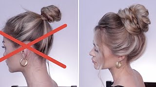 THIS MESSY BUN TUTORIAL WILL CHANGE YOUR LIFE [upl. by Arakawa]