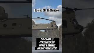 CH47F is considered the worlds fastest military helicopter shorts shortsfeed shortsviral fact [upl. by Wooster]