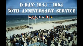 DDay 50th Anniversary Commemoration 1994  Normandy Beaches  BBC coverage [upl. by Felty923]