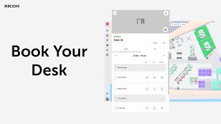 How to Book a Desk  RICOH Spaces [upl. by Battista243]