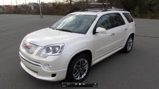 2012 GMC Acadia Denali Start Up Exhaust and In Depth Review [upl. by Hermes237]