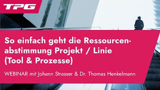 Ressourcenabstimmung im Projektmanagement zwischen Projekt und Linie – so einfach kann das sein [upl. by Ahsilek]