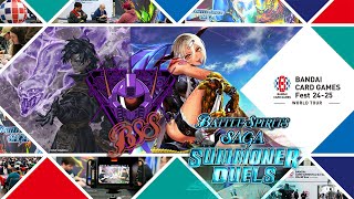 SUMMONER DUELS  DALLAS TX 2024  Battle Spirits Saga TCG [upl. by Euginimod]