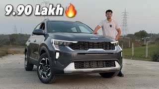 Tata Nexon Killer🔥 2024 Kia Sonet HTK Review  Most VFM [upl. by Arnaldo]