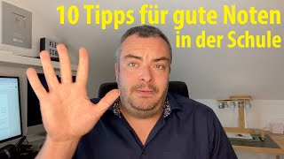 10 Tipps für gute Noten in der Schule  Lehrerschmidt [upl. by Nylyram48]