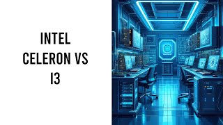 Intel Celeron Vs I3 [upl. by Adiuqal436]