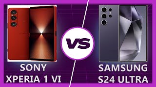 Sony Xperia 1 VI vs Samsung S24 Ultra Which Flagship Wins [upl. by Silver741]