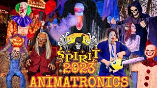 Spirit Halloween 2023 ANIMATRONICS in ACTION [upl. by Evars426]