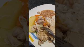 Coxa e sobre coxa na pressão ✨🍛 jantinha jantinhasimples frango receitas recipe food jantar [upl. by Latona]