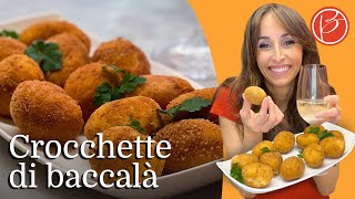 Crocchette di baccalà  Benedetta Parodi Official [upl. by Dwane115]