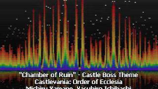 Chamber of Ruin  Castle Boss Battle  Castlevania Order of Ecclesia [upl. by Radnaxela]