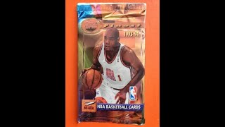 ORIGINAL 2000 pack of 19931994 Topps FINEST basketball cards [upl. by Ahsienod]