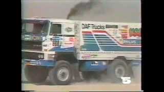 Dakar 1988 Les Camions sur les 3 étapes algériennes [upl. by Violante]