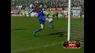 Gol Ciocoiu din mai multe unghiuri RapidSteaua 11 1998 [upl. by Ama985]