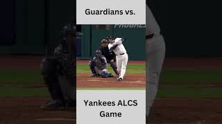 Guardians vs Yankees ALCS Game shorts mlb nypost [upl. by Loralyn]