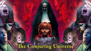 THE CONJURING UNIVERSE The First 10 Years 20132023  Compilation  Jump Scares and More [upl. by Amias]