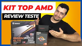 B550M AORUS ELITE RYZEN 5 5600X E 16GB DE RAM ASGARD RGB [upl. by Chace]