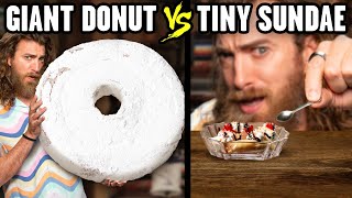 Giant vs Tiny Food Taste Test [upl. by Anay]