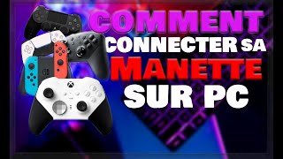 CONNECTER UNE MANETTE PS4PS5XBOXSWITCH À UN PC SANS TELECHARGER DE LOGICIEL  en 2024 [upl. by Rosen311]