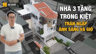 Nhà 3 Tầng  Trong Kiệt Nhưng Tràn Ngập Ánh Sáng Và Gió [upl. by Brinkema409]