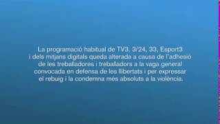 Anunci vaga TV3 [upl. by Grosberg]