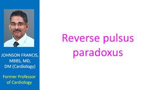 Reverse pulsus paradoxus [upl. by Ycaj]