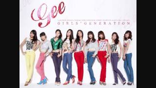 Girls Generation SNSD  Gee Instrumental Official [upl. by Jaymee]