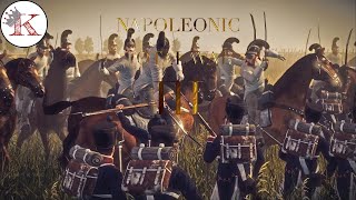 Battle of AspernEssling Napoleon Total War 3 4v4 [upl. by Niwrad686]