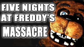 LA MASACRE DE FIVE NIGHTS AT FREDDYS  ZellenDust [upl. by Ellissa699]